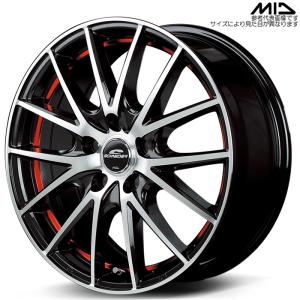 まる マルカサービス MID RX27 1本 15×5.5J+43 4H 100 φ67 ブラック