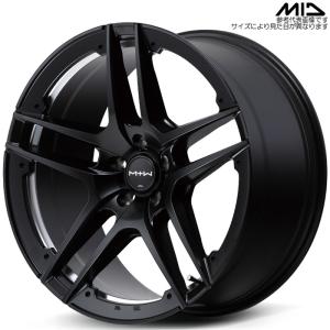 MID(マルカサービス) MID/MarukaService MIDVERTECONEVULTURE19インチ8.0J +45 PCD114.3 5Hアルミホイール VERTECONEVULTURE(ヴァルチャー) 8J 5穴(A561knxGY) マルカサービス 19インチ アルミホイール 5穴114.3 | MID