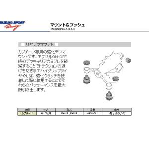 モンスタースポーツ リヤデフマウント カプチーノ EA11R/EA21R 648500-2800M｜web-carshop