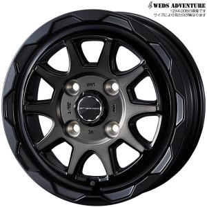 WEDS（ウェッズ） WEDS MUD VANCE 06 FMBK 4本 16×6.0J-05 5H 139.7