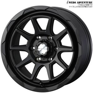 WEDS（ウェッズ） WEDS MUD VANCE 06 FMBK 4本 16×6.0J-05 5H 139.7