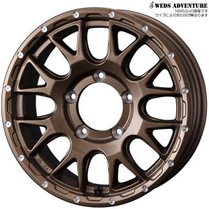 WEDS（ウェッズ） WEDS MUD VANCE 08 マットブロンズ 4本 16×6.0J-5 5H