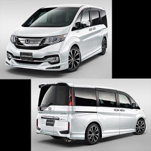 無限 自動車 エアロ ホイールセット 18インチ Wo ステップワゴンスパーダ 18インチ Wo Rp3 Rp4 H27 4 H29 エアロパーツ 8 ホワイトオーキッド パール 塗装済み Mugen 1800 600 b K0sa Wo カーピットアイドル