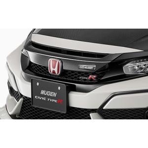 無限 カーボンフロントグリルガーニッシュ シビック タイプR FK8 2017/7〜2019/12 ...