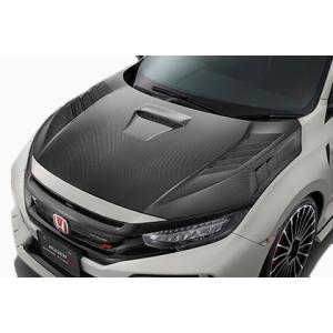 無限 カーボンエアロボンネット シビック タイプR FK8 mugen 60100-XNCF-K0S...