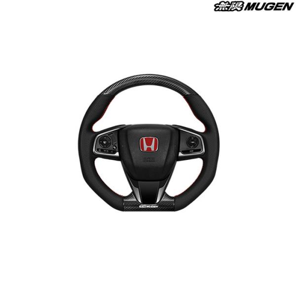 無限 スポーツステアリングホイール シビック タイプR FK8 mugen 78501-XNCF-K...