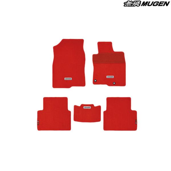 無限 スポーツマット レッド シビック タイプR FK8 mugen 08P15-XNCD-K1S0...
