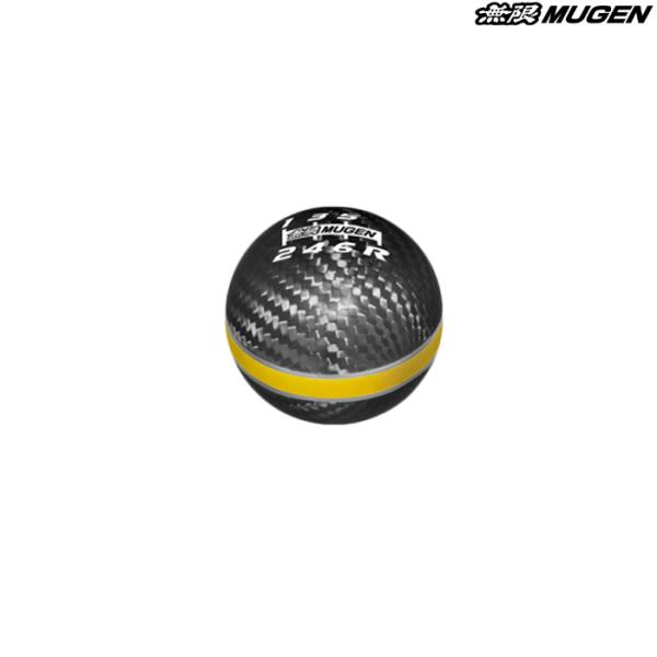 無限 シフトノブ カーボン イエロー シビック タイプR FK8 mugen 54102-XLT-K...