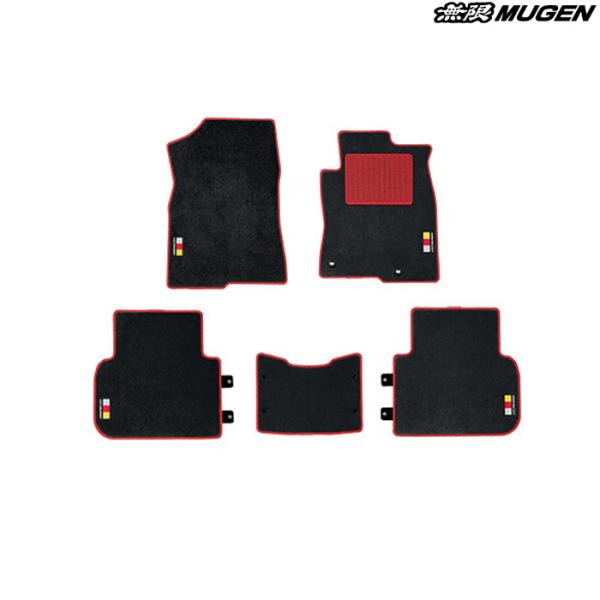 無限 スポーツマット ブラック/レッド シビック FL1 EX mugen 08P15-XNR-K1...