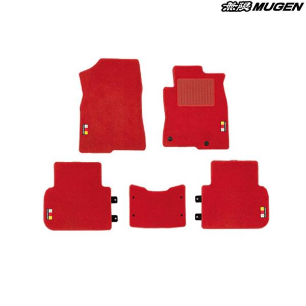 無限 スポーツマット レッド シビック FL4 e:HEV mugen 08P15-XNR-K2S0...