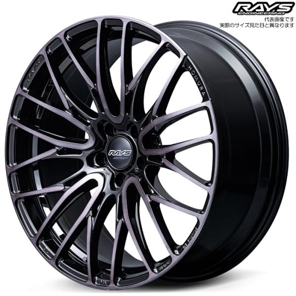 レイズ 2x10BD BLACK CLEAR EDITION (BFJ) 4本 20×8.5J+45...