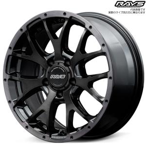 RAYS レイズ ホムラ HOMURA 2X10BD Black/Rim Edge DMC (B9J) 20×8.5J