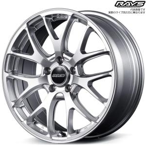 RAYS RAYS HOMURA 2x9 Plus グレイスシルバー QNK 19インチ 5H112 8J+