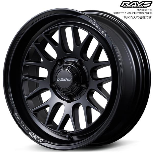 レイズ 2x9L-RA (BOJ) 4本 18×7.0J-2 5H 139.7 φ108.8 ジムニ...