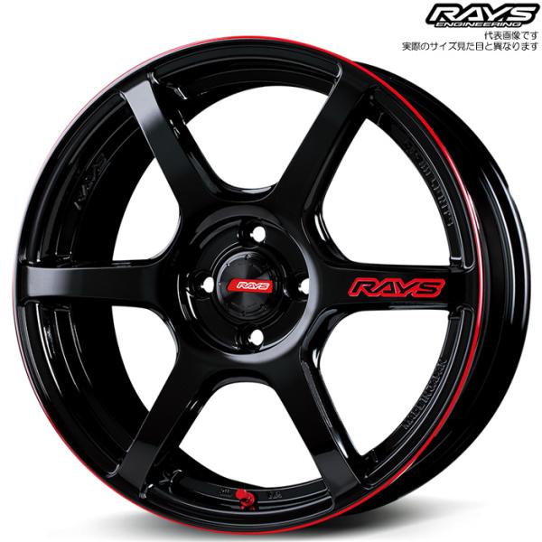 レイズ 57C6 TIME ATTACK EDITION (BLJ) 4本 15×5.0J+43 4...