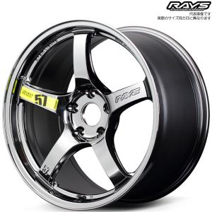 レイズ 57CR Limited (RB) 1本 18×9.5J+38 5H 120 φ72.6 シビックタイプR FL5/FK8/FK2等 RAYS gram LIGHTS レイズブラックメタルコート｜カーピットアイドル