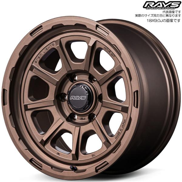 レイズ 57GR-X HD (Z2) 4本 18×9.0J+20 6H 139.7 φ106.1 R...