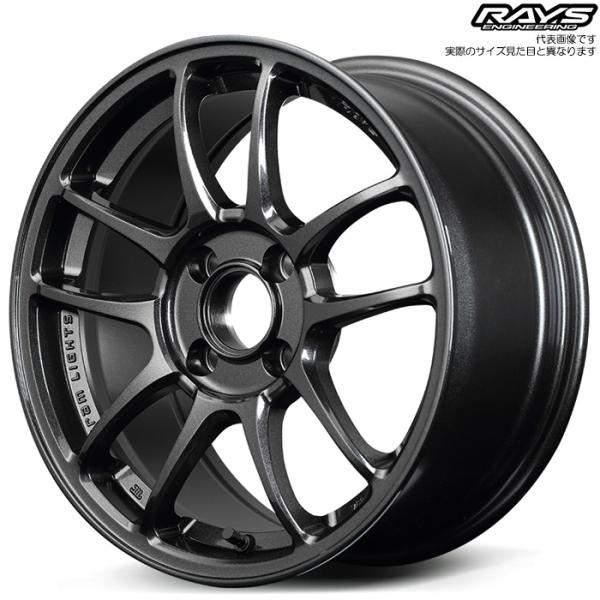 レイズ 57IR (6XZ) 1本 15×7.0J+25 4H 100 φ65 RAYS gram ...