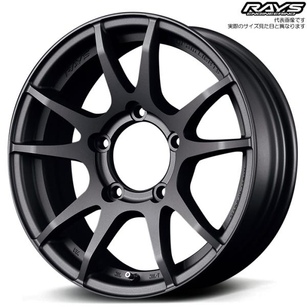 レイズ 57JV (MF) 1本 16×5.5J+20 5H 139.7 φ108.8 ジムニー J...