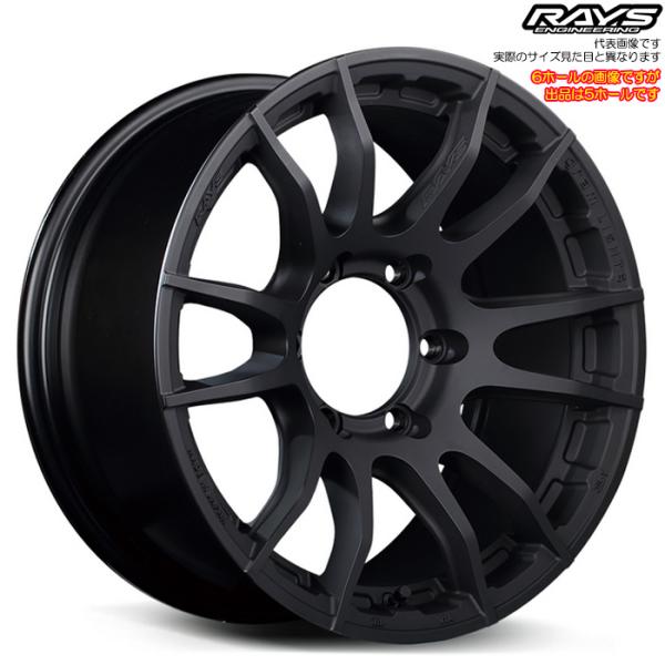レイズ 57XR-X (B2) 1本 16×6.0J+5 5H 139.7 φ108.8 ジムニーシ...