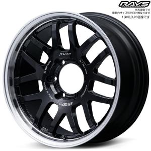 RAYS 18インチ 5H139.7 7J 7J+8 5穴 ホイール 【4本セット 新品】 A