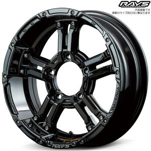 RAYS 軽規格ジムニー用 RAYS A・LAP-J 5.5J×16 インセット20