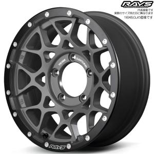 DELTA FORCE（デルタフォース） オーバル ホイール1本 16x5.5J 5H