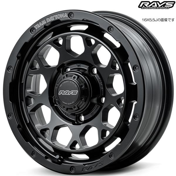 レイズ M9+ (BOJ) 4本 16×5.5J+20 5H 139.7 φ108.8 ジムニー J...