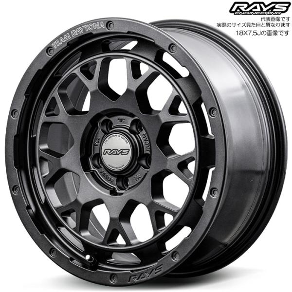 レイズ M9+ SPEC-M (AOJ) 1本 18×7.5J+38 5H 114.3 φ73.1 ...