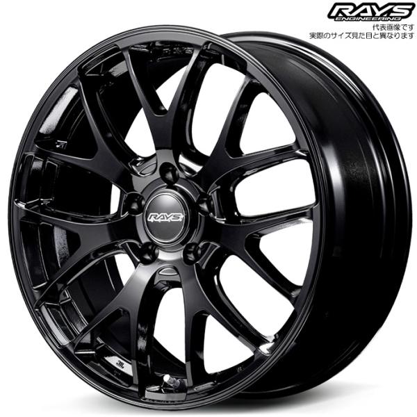 レイズ RS 2X7FA-C (BXZ) 4本 18×7.5J+52 5H 114.3 φ64.1 ...