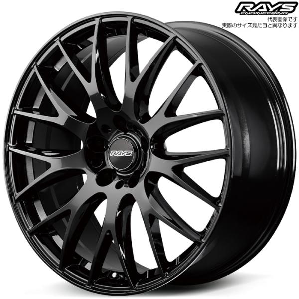 レイズ RS 2x9Plus (BXZ) 18×8.0J+44 5H 120 φ60.1 4本 アル...