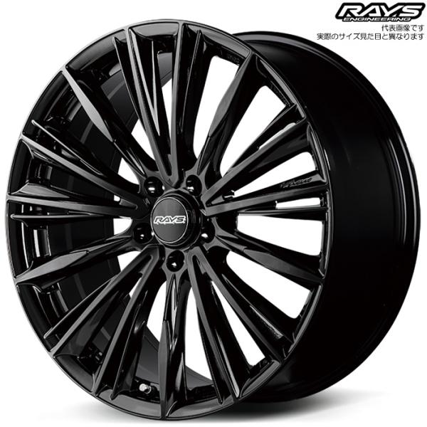 レイズ RS VOUGE (BXZ) 19×8.0J+44 5H 114.3 φ60.1 1本 LE...