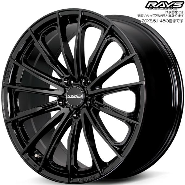 レイズ RS VOUGE SE (BXZ) 1本 20×8.5J+44 5H 114.3 φ60.1...
