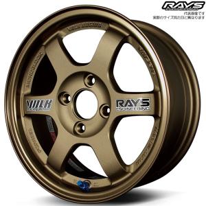 旧車用　Rays Volk Racing 14インチ タイヤ・ホイール2本セット RAYS 【ホイール単品4本セット】 レイズ VOLK TE37 5J 14インチ : フジ