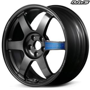レイズ TE37 SAGA CLUB RACER (DB) 4本 17&#215;7.5J+44 5H 100 φ65 RAYS VOLK RACING ダイヤモンドブラック