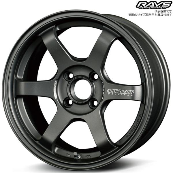 レイズ TE37 SONIC CLUB RACER (DM) 1本 15×7.0J+32 4H 10...