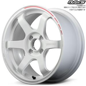 RAYS レイズ TE37 (WH) 1本 13×6.0J+38 4H 100 φ60 RAYS VOLK RACING
