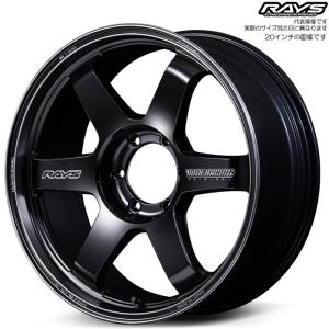 RAYS アルミホイール 4本セット ブラック RAYS トヨタ ランドクルーザー ZX 300 FJA300W【送料無料・4本セット