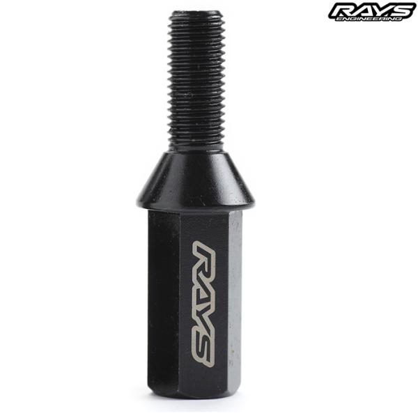 レイズ レーシングボルト ロング 17HEX M12X1.5 首下28mm 通常ボルト4個入り 74...