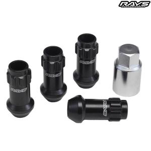 RAYS レイズ フォーミュラナットセット FN-2 L45 M12X1.25 ブラック 20