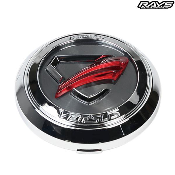 レイズ No.24 VERSUS VS CAP V2 Chrome/RD (Chrome/Red) ...