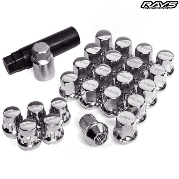 レイズ 17HEX L31 12X1.25 ジムニー用 背面タイヤ分セット<br>ロックナットセット...