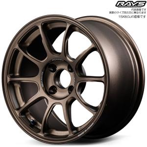 RAYSアルミホイール RAYS レイズ ZE40 (BR) 1本 15×6.0J +42 4H 100 φ65 RAYS VOLK RACING