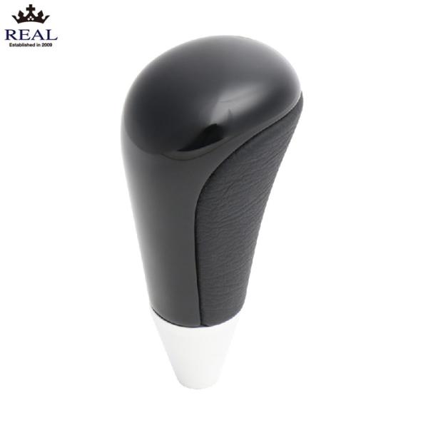 REAL シフトノブ ピアノブラック 汎用 AT車専用 レアル シフトノブ 送料無料(沖縄・離島除く...