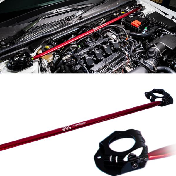 REALSPORTS×TANABE 3Dタワーバー フロント シビック タイプR FL5 リアルスポ...