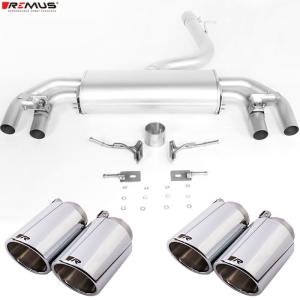 REMUS（レムス） テールパイプ単品 Φ102 アングル ダブル 品番：0026