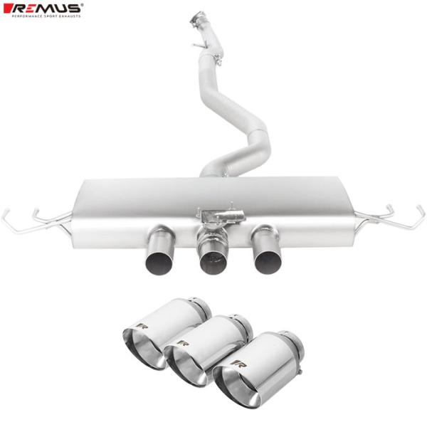 レムス マフラー シビック タイプR FK8 REMUS マフラー 正規品 0036 70SGR テ...