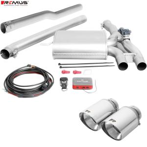 【美品】レムス可変マフラー ミニクーパーS F55 REMUS（レムス） マフラー ミニ F55 クーパーS XS20 REMUS マフラー