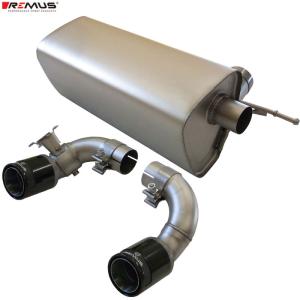 レムス マフラー BMW F20 1B30 M135i REMUS マフラー 正規品 088014 0500 + 087011 1683CB｜web-carshop