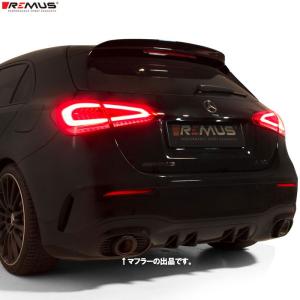 レムス マフラー メルセデスベンツ W177 177051M A35 AMG 4マチック REMUS マフラー 正規品 504019 1500 + 504519 1670CSSR｜web-carshop